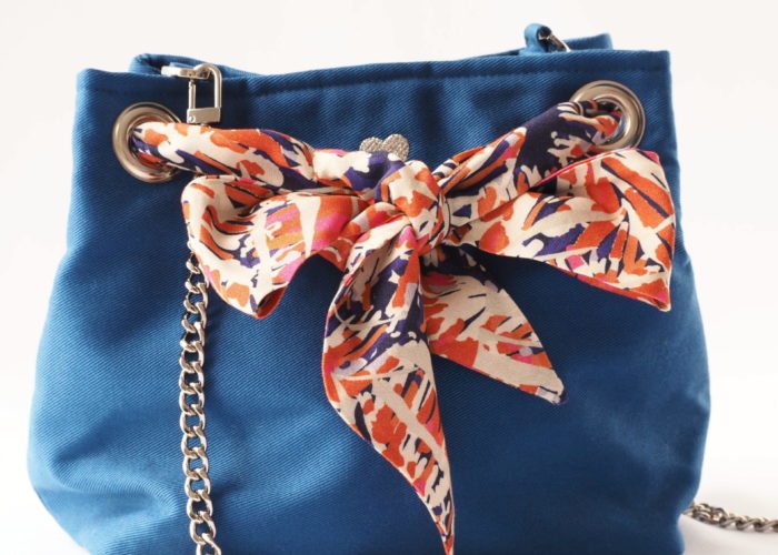 sac seau bleu